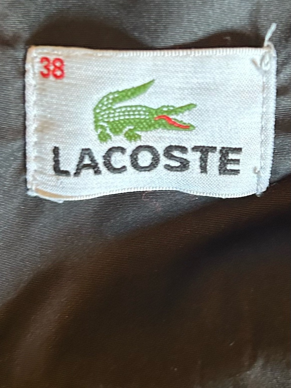 🎉 Host Pick 🎉 Lacoste Black Puffer Jacket with High Collar - Picture 11 of 13
